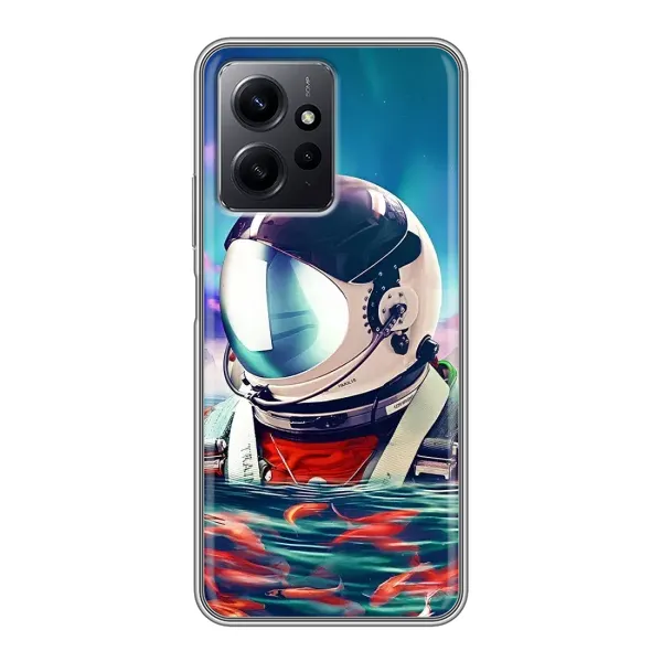 Чехол с рисунком «Космонавт в воде» для Xiaomi Redmi Note 12 Чехол с рисунком «Космонавт в воде» для Xiaomi Redmi Note 12