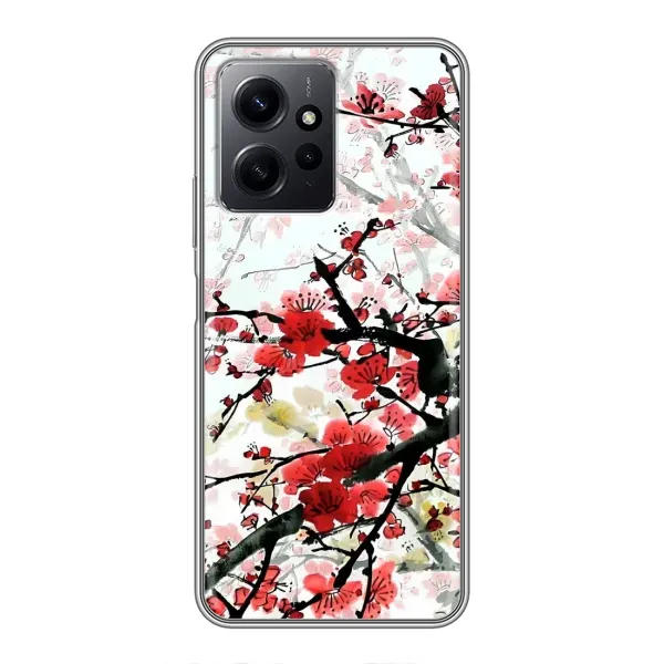 Чехол с рисунком «Красивая Сакура» для Xiaomi Redmi Note 12 Чехол с рисунком «Красивая Сакура» для Xiaomi Redmi Note 12