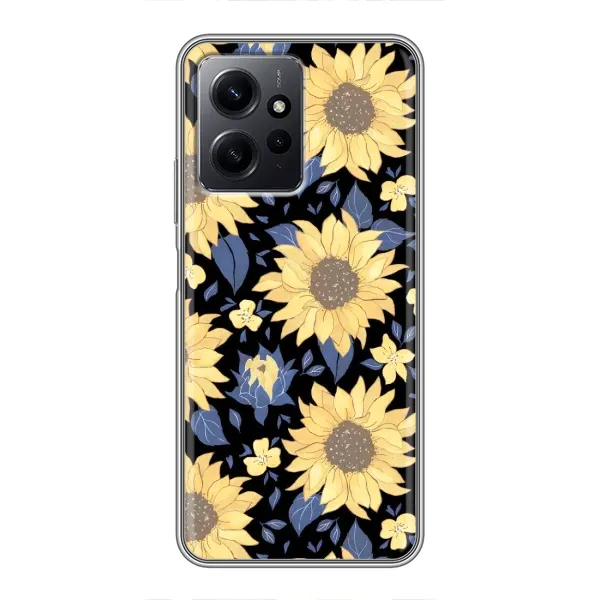 Чехол с рисунком «красивые цветы» для Xiaomi Redmi Note 12 Чехол с рисунком «красивые цветы» для Xiaomi Redmi Note 12