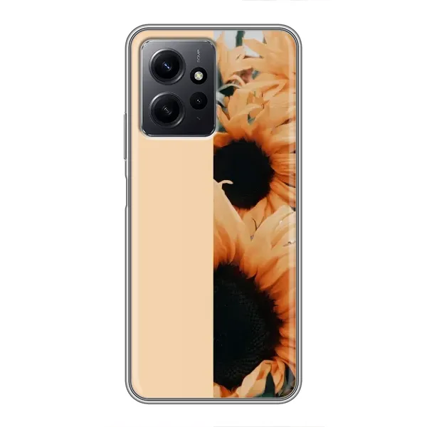 Чехол с рисунком «Красивые подсолнухи» для Xiaomi Redmi Note 12 Чехол с рисунком «Красивые подсолнухи» для Xiaomi Redmi Note 12