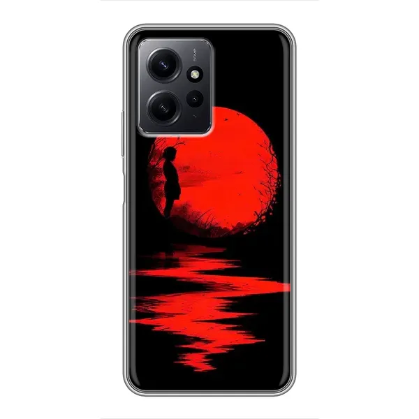 Чехол с рисунком «Красный Закат» для Xiaomi Redmi Note 12 Чехол с рисунком «Красный Закат» для Xiaomi Redmi Note 12