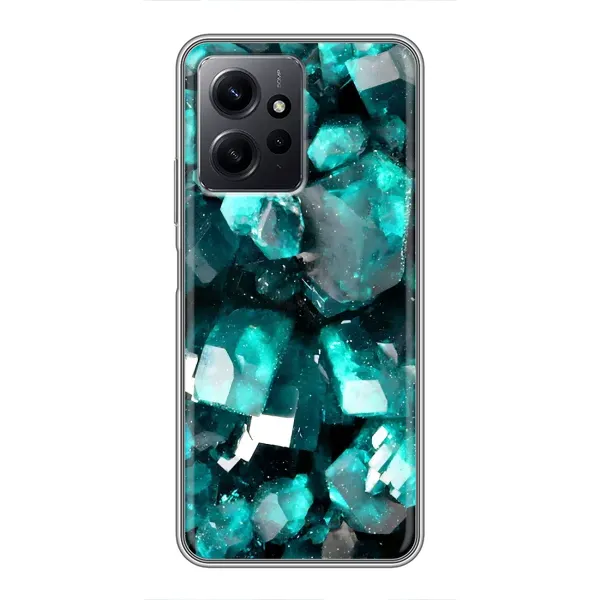 Чехол с рисунком «Кристалы» для Xiaomi Redmi Note 12 Чехол с рисунком «Кристалы» для Xiaomi Redmi Note 12