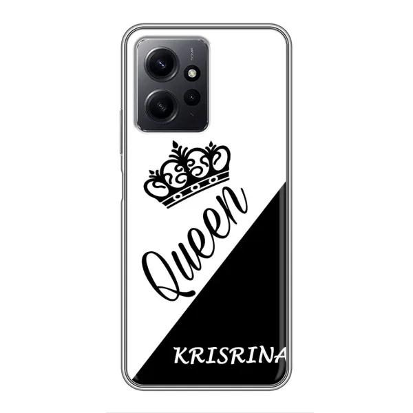 Чехол с рисунком «KRISTINA» для Xiaomi Redmi Note 12 Чехол с рисунком «KRISTINA» для Xiaomi Redmi Note 12