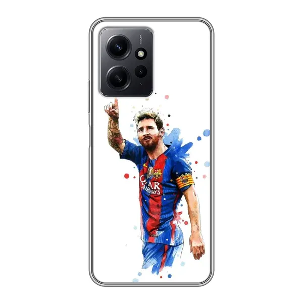 Чехол с рисунком «Leo Messi» для Xiaomi Redmi Note 12 Чехол с рисунком «Leo Messi» для Xiaomi Redmi Note 12