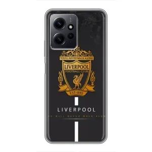 Силіконові Чохли з принтом Футбол на Xiaomi Redmi Note 12 (Liverpool)