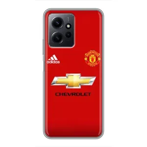 Силіконові Чохли з принтом Футбол на Xiaomi Redmi Note 12 (Man United)