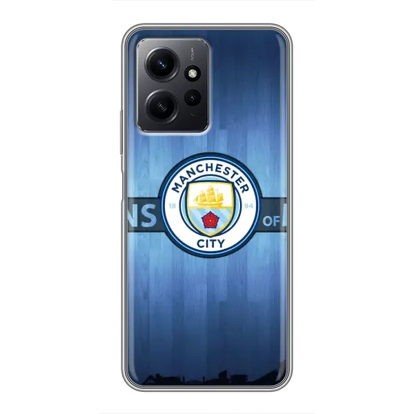 Чехол с рисунком «ManCity» для Xiaomi Redmi Note 12