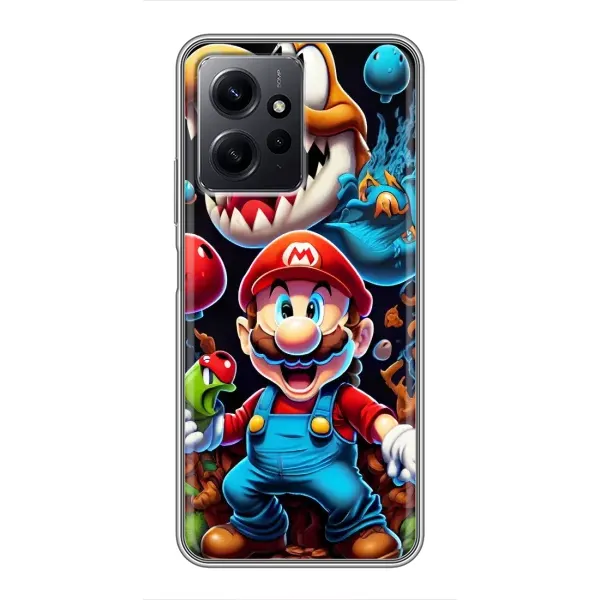 Чехол с рисунком «Марио» для Xiaomi Redmi Note 12 Чехол с рисунком «Марио» для Xiaomi Redmi Note 12