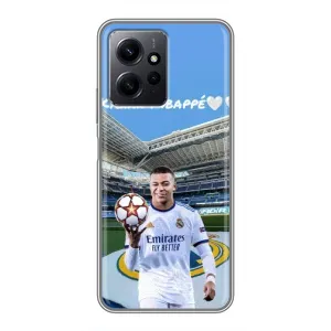 Чехол (TPU) с Футболистом на Xiaomi Redmi Note 12 (Mbappe Real)
