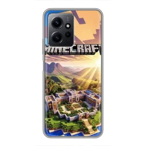 Чехол майнкрафт для Xiaomi Redmi Note 12 (MINECRAFT)