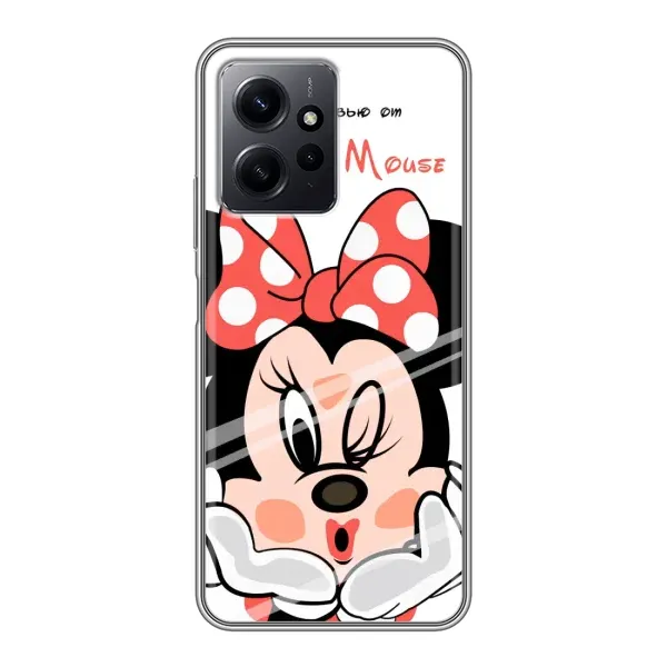 Чехол с рисунком «Minni Mouse» для Xiaomi Redmi Note 12 Чехол с рисунком «Minni Mouse» для Xiaomi Redmi Note 12