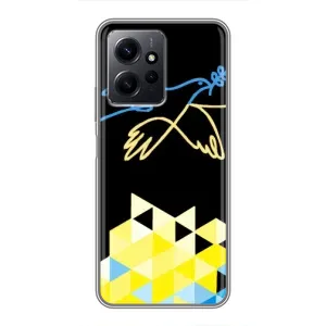 Чехол на Xiaomi Redmi Note 12 Украинский дизайн (Мир для Украины)