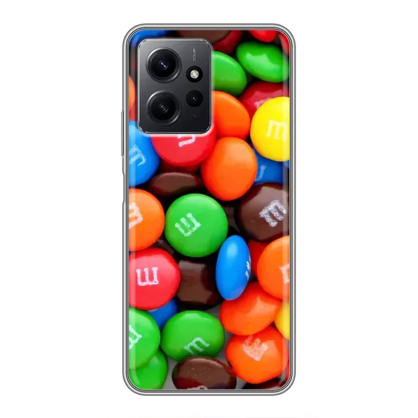 Чехол с рисунком «Разноцветные M&M'S» для Xiaomi Redmi Note 12 Чехол с рисунком «Разноцветные M&M'S» для Xiaomi Redmi Note 12
