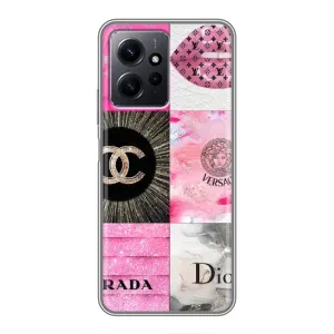 Чехол (Dior, Prada, YSL, Chanel) для Xiaomi Redmi Note 12 (Модница)