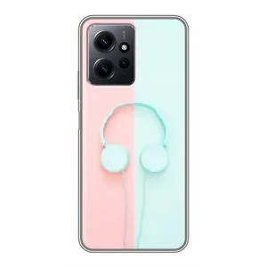 Девчачий Чехол для Xiaomi Redmi Note 12 (Наушники)