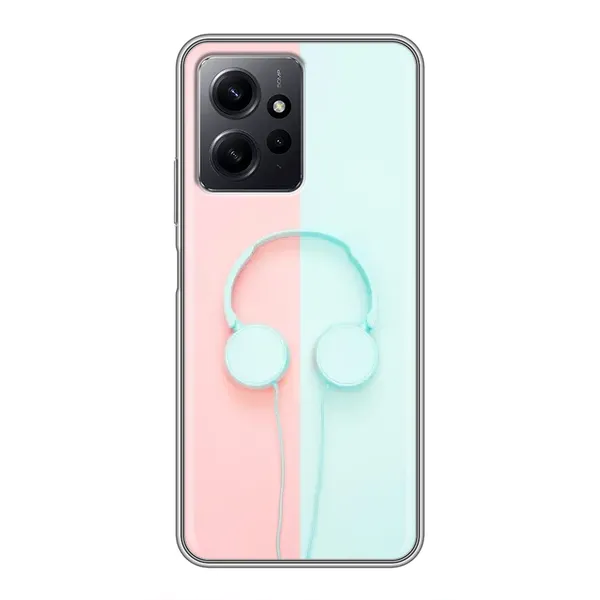 Чехол с рисунком «Наушники» для Xiaomi Redmi Note 12 Чехол с рисунком «Наушники» для Xiaomi Redmi Note 12