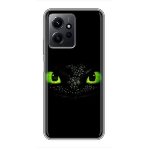 Чехол дракон Беззубик для Xiaomi Redmi Note 12 (Глаза Беззубика)