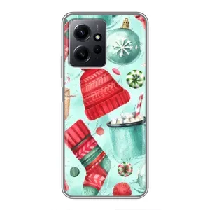 Чехол Санта Клаус для Xiaomi Redmi Note 12 (Одежда)