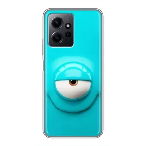 Силиконовые Чехлы (смешные стикеры) для Xiaomi Redmi Note 12 (Одноглазик)