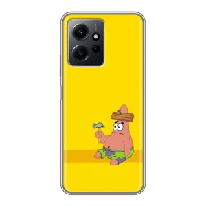 Чехлы с Патриком на Xiaomi Redmi Note 12 (Ошибочка)