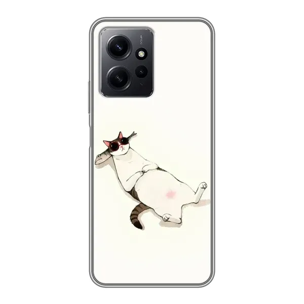 Чехол с рисунком «Отдых» для Xiaomi Redmi Note 12 Чехол с рисунком «Отдых» для Xiaomi Redmi Note 12