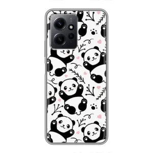 Чохли з Пандами на Xiaomi Redmi Note 12 (Пандочки)