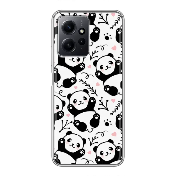 Чехол с рисунком «Пандочки» для Xiaomi Redmi Note 12 Чехол с рисунком «Пандочки» для Xiaomi Redmi Note 12
