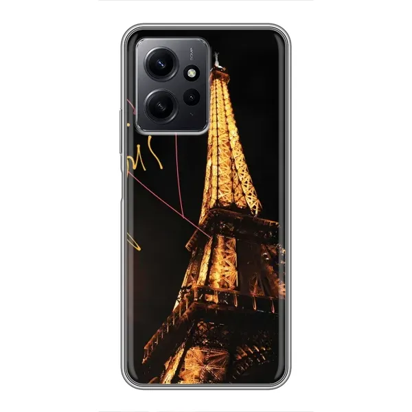 Чехол с рисунком «Paris» для Xiaomi Redmi Note 12 Чехол с рисунком «Paris» для Xiaomi Redmi Note 12