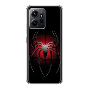 Чехол Супергерой Человека Паука на Xiaomi Redmi Note 12 (Паук)