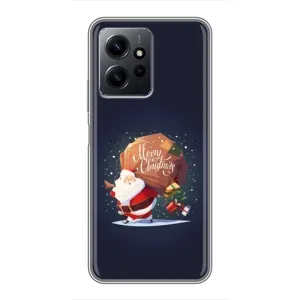 Чехол Санта Клаус для Xiaomi Redmi Note 12 (Подарки от Санты)