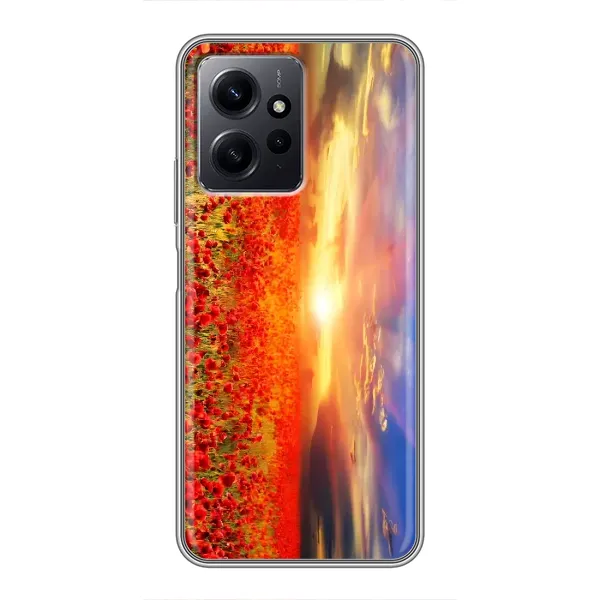 Чехол с рисунком «Поле тюльпанов» для Xiaomi Redmi Note 12 Чехол с рисунком «Поле тюльпанов» для Xiaomi Redmi Note 12