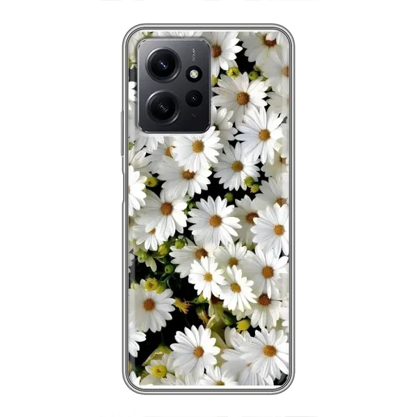 Чехол с рисунком «Рамка в ромашках» для Xiaomi Redmi Note 12 Чехол с рисунком «Рамка в ромашках» для Xiaomi Redmi Note 12