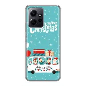 Силиконовый бампер на рождество для Xiaomi Redmi Note 12 (Рождественское настроение)