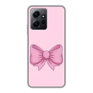Чохол банти для Xiaomi Redmi Note 12 (Рожевий бантик)