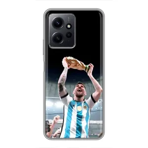 Чохли Лео Мессі Аргентина для Xiaomi Redmi Note 12 (Щасливий Мессі)