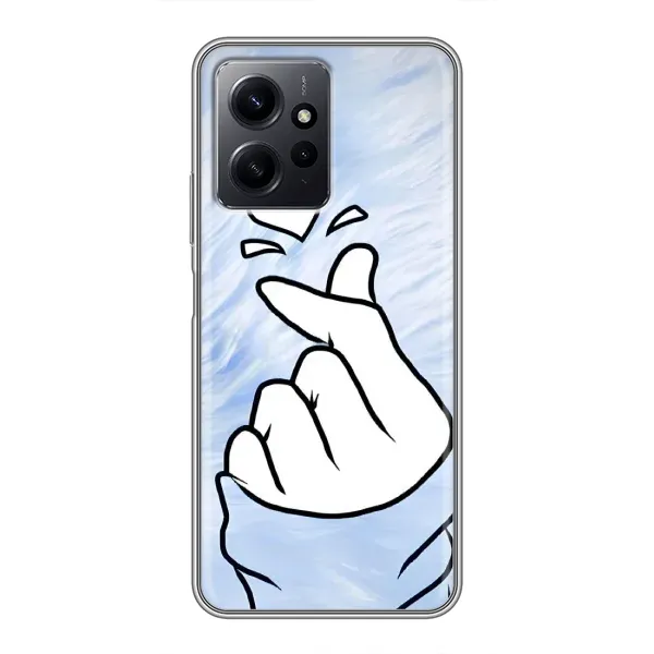 Чехол с рисунком «Сердечка знак» для Xiaomi Redmi Note 12 Чехол с рисунком «Сердечка знак» для Xiaomi Redmi Note 12
