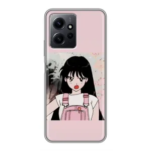 Чехол с персонажами АНИМЕ на Xiaomi Redmi Note 12 (Сейлор Марс)