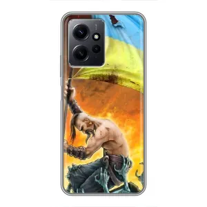 Чохол з картинкою (Патріотичний КОЗАК) на Xiaomi Redmi Note 12 (Сильний КОЗАК)
