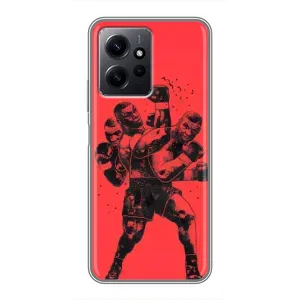 Чехлы с принтом Спортивная тематика для Xiaomi Redmi Note 12 (Тайсон Бокс)