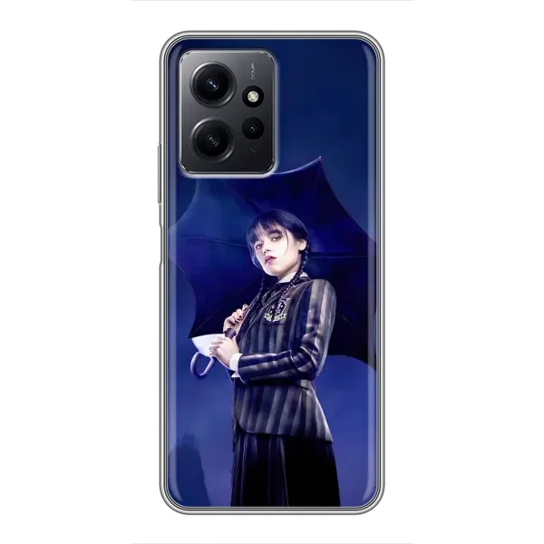 Чехол с рисунком «Уэнсдей с зонтом» для Xiaomi Redmi Note 12 Чехол с рисунком «Уэнсдей с зонтом» для Xiaomi Redmi Note 12