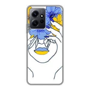 Чехол на Xiaomi Redmi Note 12 Украинский дизайн (Украинка на всю голову)