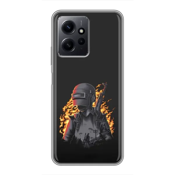 Чехол с рисунком «В огне» для Xiaomi Redmi Note 12 Чехол с рисунком «В огне» для Xiaomi Redmi Note 12