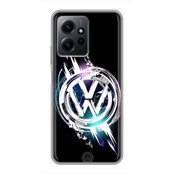 Чехол с рисунком «Volkswagen на черном» для Xiaomi Redmi Note 12 Чехол с рисунком «Volkswagen на черном» для Xiaomi Redmi Note 12