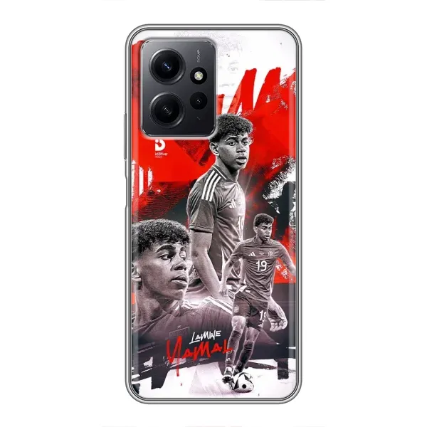 Чехол с рисунком «Ямаль 19» для Xiaomi Redmi Note 12 Чехол с рисунком «Ямаль 19» для Xiaomi Redmi Note 12