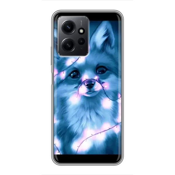 Чехол с рисунком «Яркая Лиса» для Xiaomi Redmi Note 12 Чехол с рисунком «Яркая Лиса» для Xiaomi Redmi Note 12