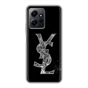 Чехол (Dior, Prada, YSL, Chanel) для Xiaomi Redmi Note 12 (YSL)