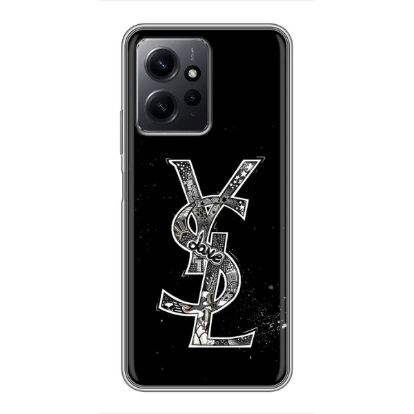 Чехол с рисунком «YSL» для Xiaomi Redmi Note 12 Чехол с рисунком «YSL» для Xiaomi Redmi Note 12
