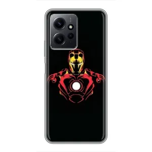 Чехол Супергерой Железный человек на Xiaomi Redmi Note 12 (Железный человек)