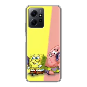 Чехлы с Патриком на Xiaomi Redmi Note 12 (Звонок)