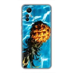 Чохол з зображенням смачної їжі для Xiaomi Redmi Note 12s (Ананас)